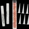 Pink Sparkle Feline Large Nail Caps by Soft Claws