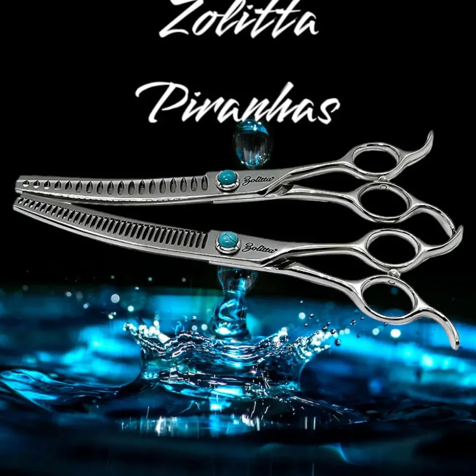 Piranha 7.0" 33T Reverse Curved Blender and 18T Chunker Set by Zolitta