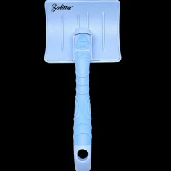Plastic Handle Large Slicker Brush Blue by Zolitta