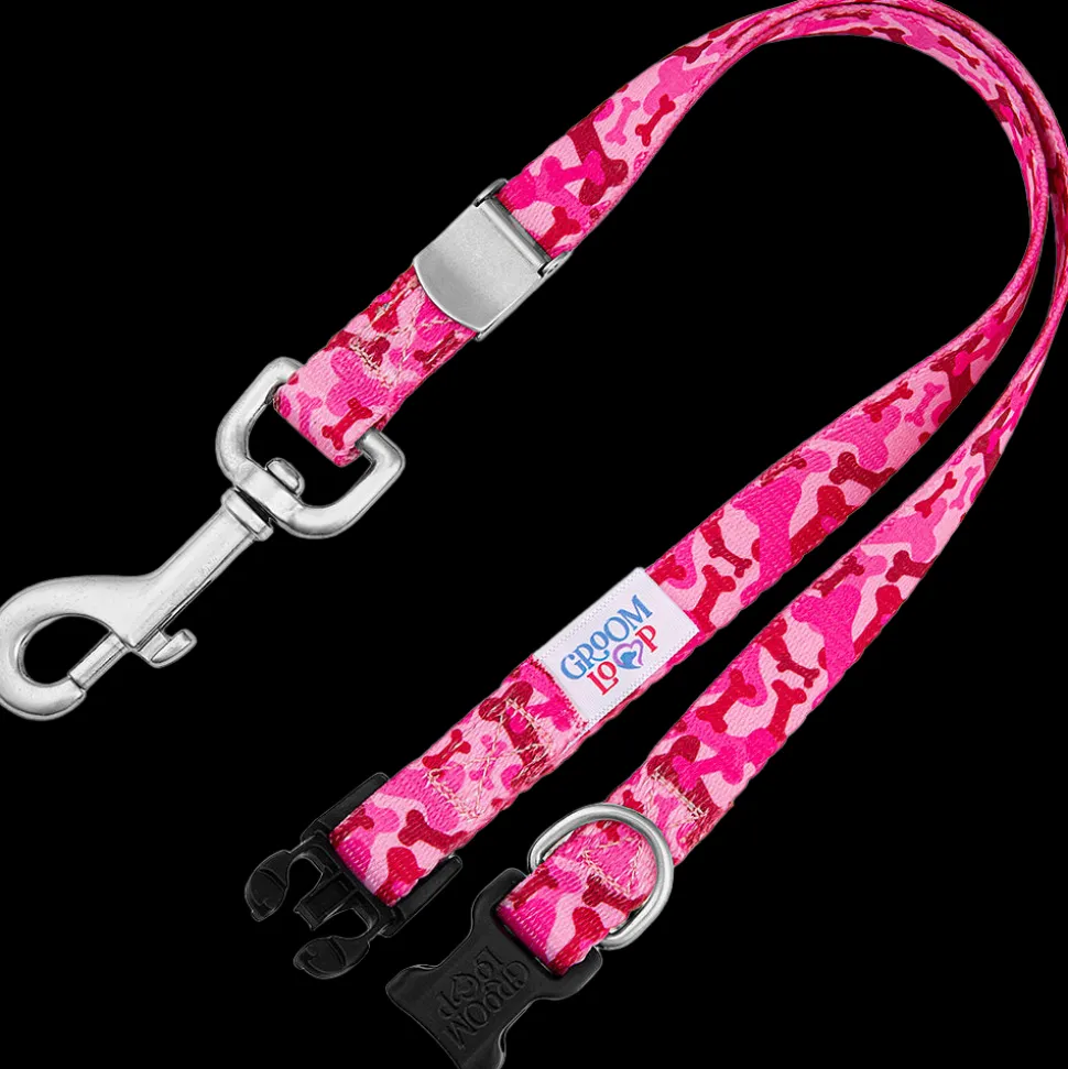 20" Polyester Loop Pink Bone Camo by Groom Loop
