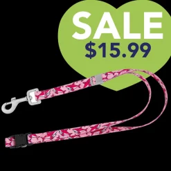 24" Polyester Loop Pink Sharks by Groom Loop
