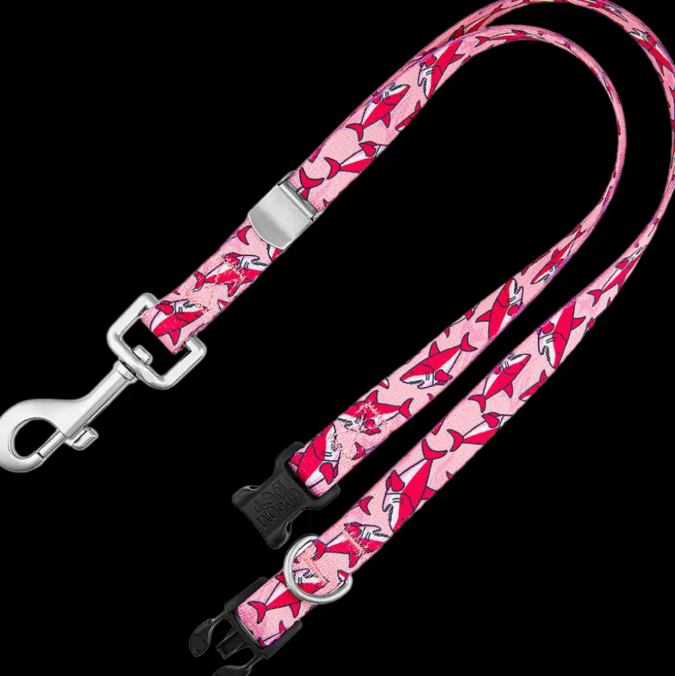 20" Polyester Loop Pink Sharks by Groom Loop