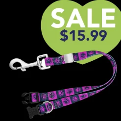 24" Polyester Loop Purple Checkers by Groom Loop