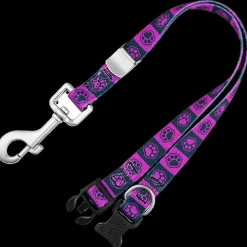 16" Polyester Loop Purple Checkers by Groom Loop