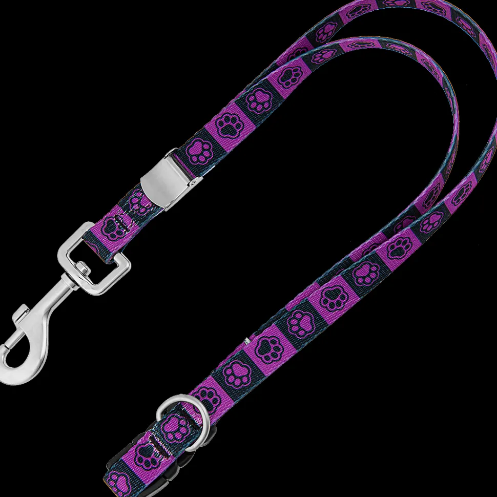 20" Polyester Loop Purple Checkers by Groom Loop