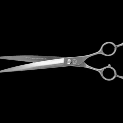 8" Premium Curved Grooming Shears with opposite handles by PetStore.Direct