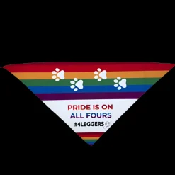 Pride is on All Fours #4Leggers Bandana by Dog Fashion Living