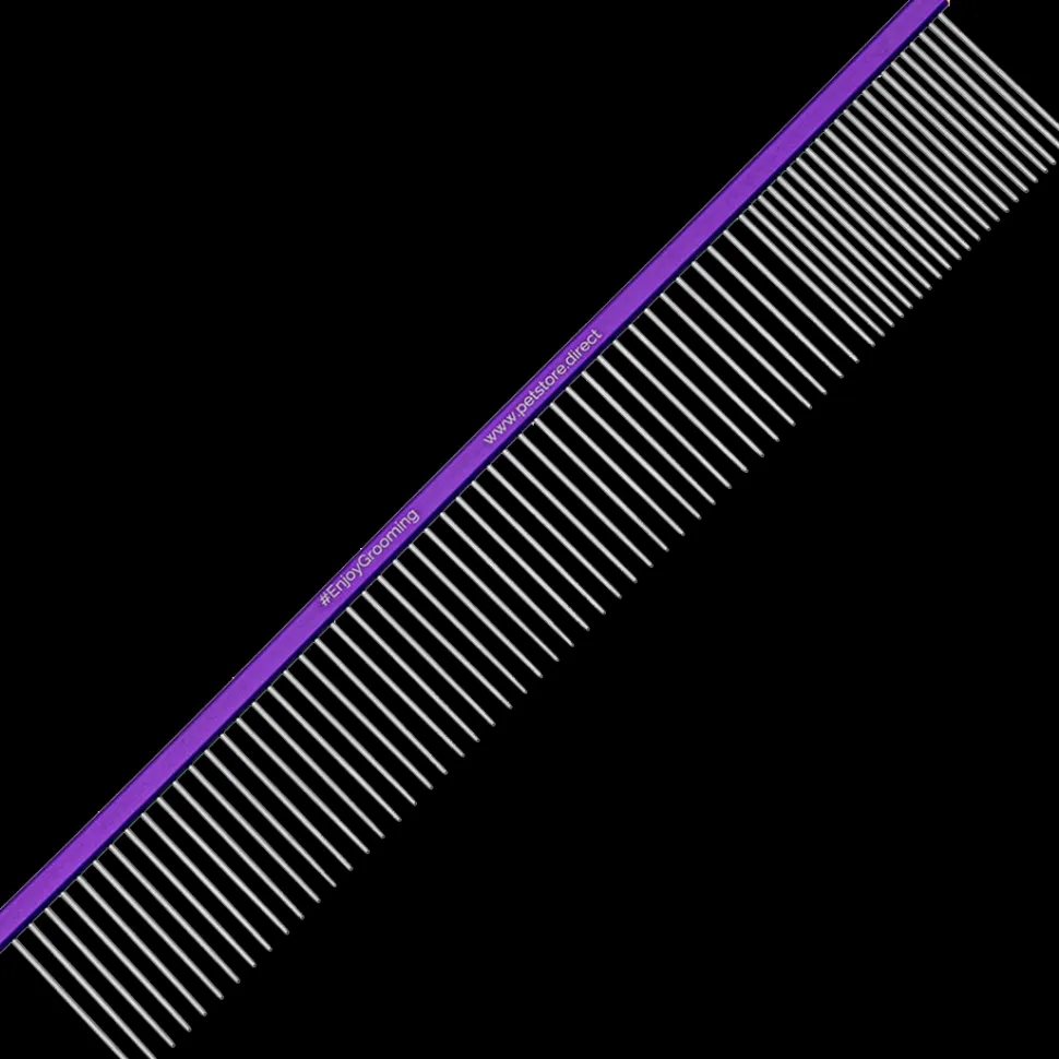 9.5" 80/20 Purple Poodle Comb by PetStore.Direct