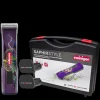 Purple Saphir Cordless Clipper with Two Batteries In a Case by Heiniger