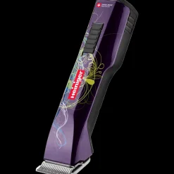 Purple Saphir Cordless Clipper Two Batteries with Free Clipper Grip by Heiniger