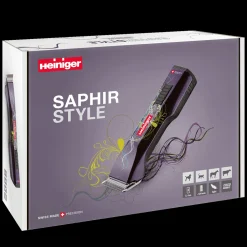 Purple Saphir Cordless Clipper One Battery with Free Clipper Grip by Heiniger