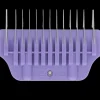 #4 1/4" Purple Wide Snap on Comb by PetStore.Direct