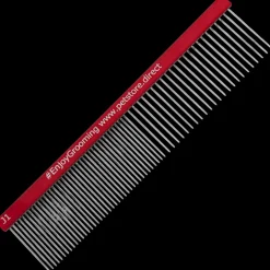 6" 50/50 Red Grayhound Comb by PetStore.Direct