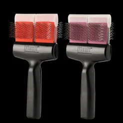 Red/Purple Finishing Combo Double Brush by FlexIt