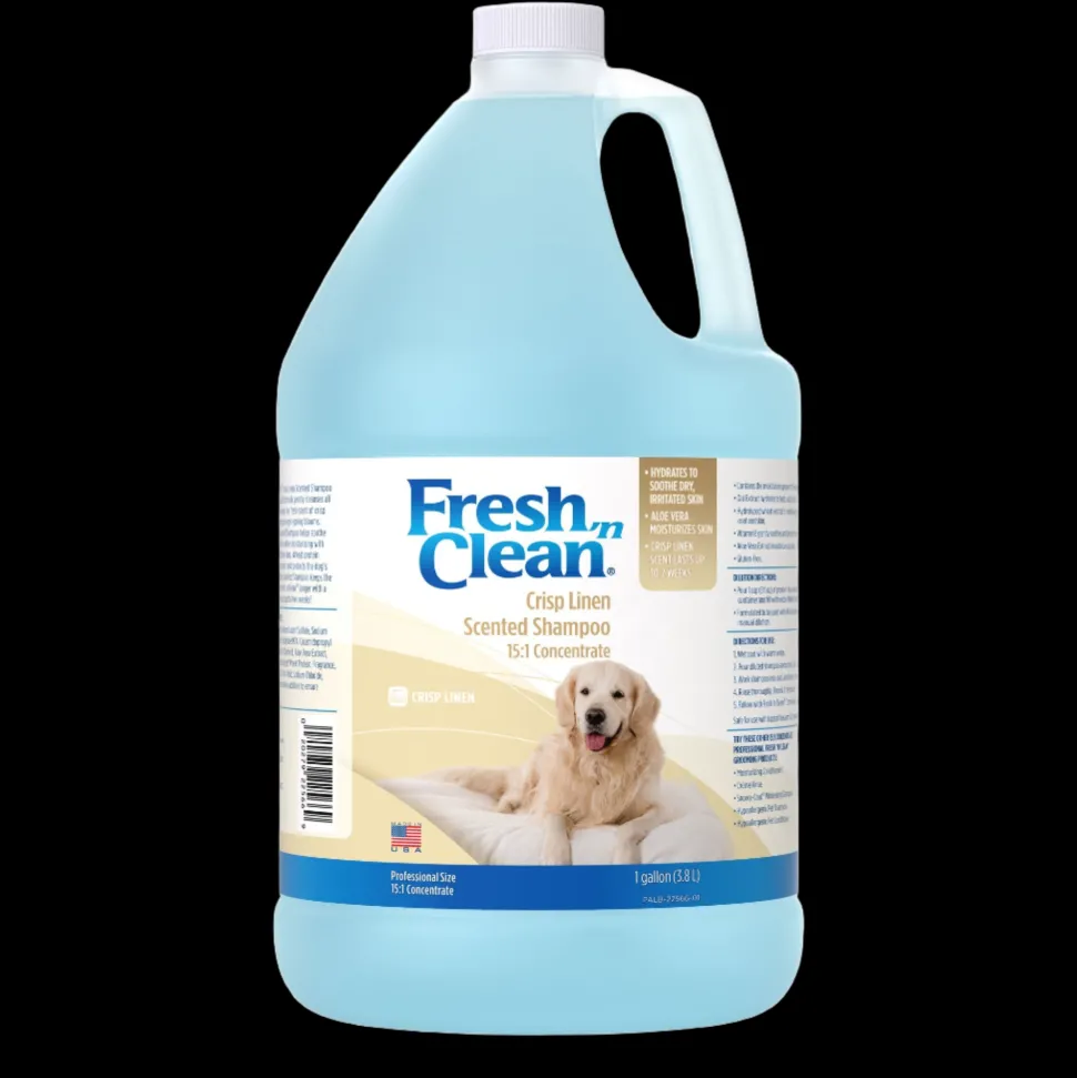 Scented Shampoo Crisp Linen Scent 15:1 Concentrate Gallon by Fresh 'n Clean