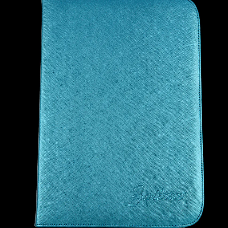 20 Scissors Case Metallic Aqua by Zolitta