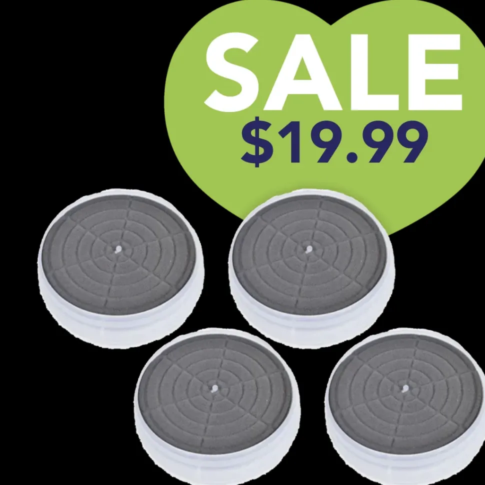 Set of 4 Air Intake Filter by Electric Cleaner