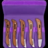 Set of 5 Right Handed Stripping Knife 723 by Aaronco