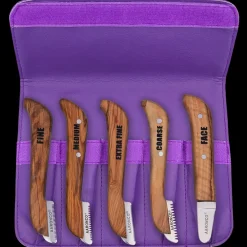 Set of 5 Right Handed Stripping Knife 723 by Aaronco