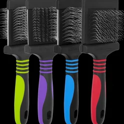 Set of 4 Slicker Brushes by Dog Fashion Spa