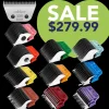 Set of 10 Stainless Steel Combs with 30W Blade by Heiniger