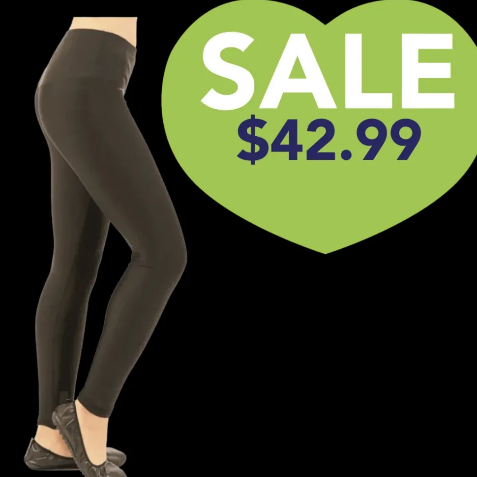 Shadow Black Leggings by Ladybird Line