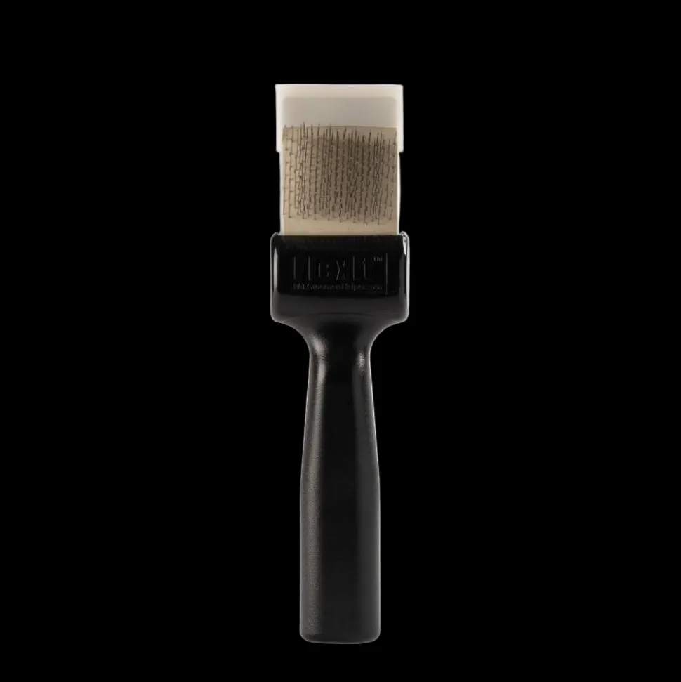 Silver Firm Flex Undercoating Twin Single Brush by FlexIt
