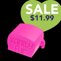 Small Brush Cover Magenta by Vanity Fur
