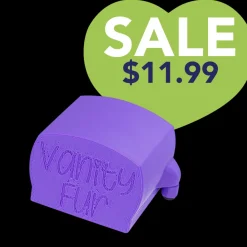 Small Brush Cover Purple by Vanity Fur