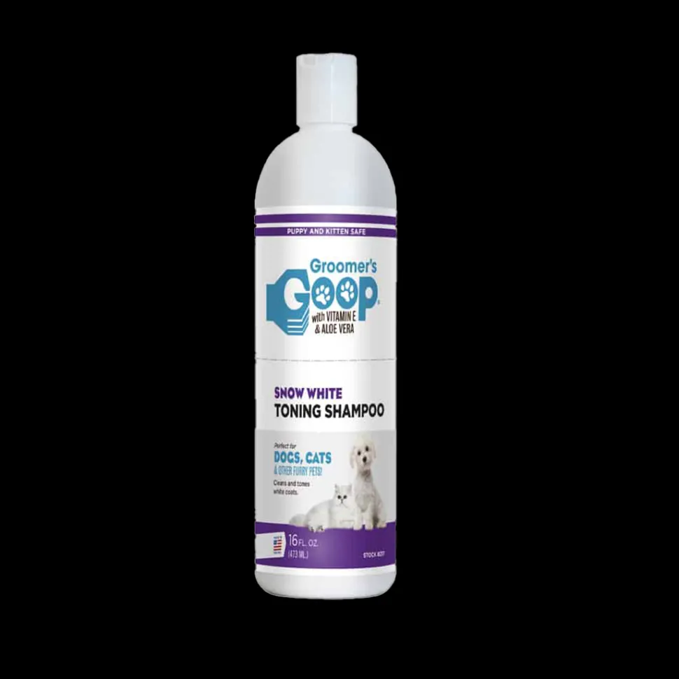 Snow White Toner Shampoo 16oz by Groomer's Goop