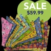 Spring & Summer Bandanas - 60 Assorted Sizes and Patterns by Bandanas Unlimited