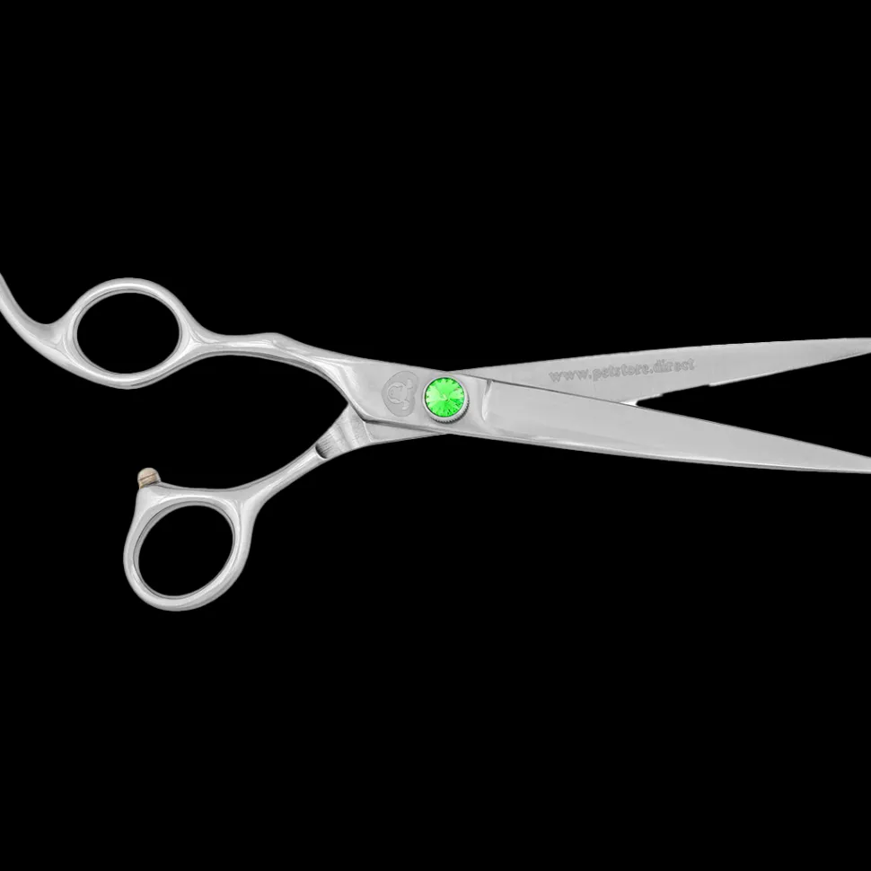 7" Straight Grooming Shears by PetStore.Direct