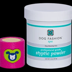 Styptic Powder with Free Holder Magenta by Dog Fashion Spa