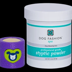Styptic Powder with Free Holder Purple by Dog Fashion Spa