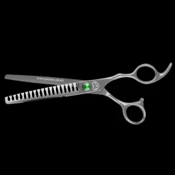 7" 18T Straight Chunker Shears by PetStore.Direct