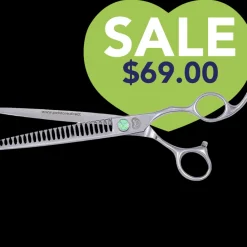 7" 24T Straight Chunker Shears by PetStore.Direct