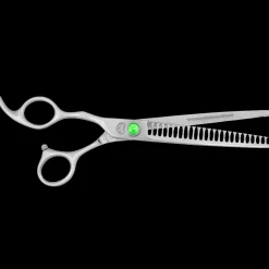 7" 24T Straight Left-Handed Chunker Shears by PetStore.Direct