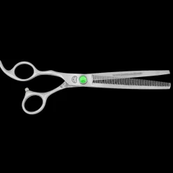 7" 46T Straight Left-Handed Thinning Shears by PetStore.Direct