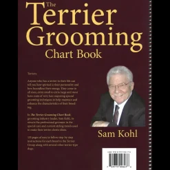 The Terrier Grooming Chart Book by Sam Kohl Large 9"x12" Format