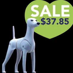 Toy Poodle Plastic Dog Mannequin by Artero