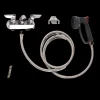Tub Plumbing Complete Set-up 4″ Center with Hair Interceptor by PetLift