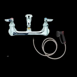 Tub Plumbing Complete Set-up 8″ Center with Hair Interceptor by PetLift