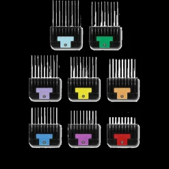 Universal Stainless Steel Combs 8-Piece Set by Andis