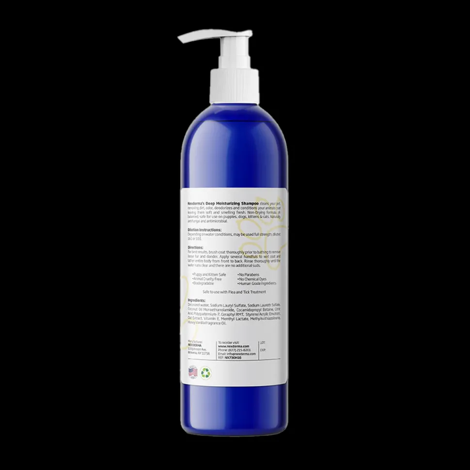 Vanilla Deep Moisturizing Shampoo 16oz by Nexderma