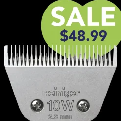 #10W Clipper Blade 2.3 mm by Heiniger