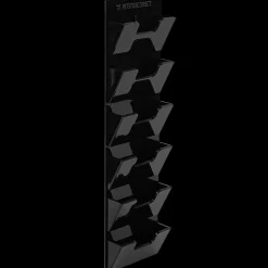 Wall Wide 6 Blades Holder Black by PetStore.Direct