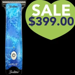Wave Lithium-Ion Two-Speed Cordless Clipper with 30W Blade by Zolitta