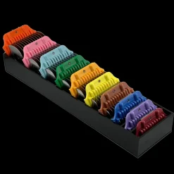 Wide 10 Blades/Combs Guard Holder Black by PetStore.Direct