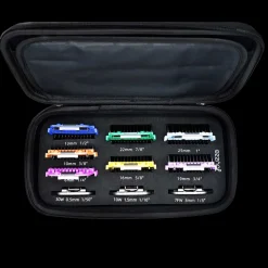 3 Wide Blades + 7 Wide Combs Bundle (Black Zipper Case) by Joyzze