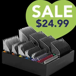 Wide Blades/Combs Guard Holder 11 Black by PetStore.Direct